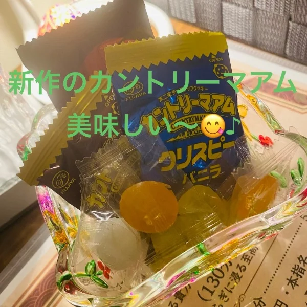 本日のお菓子・:*+.\(( °ω° ))/.:+