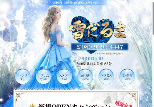 雪だるまの公式ホームページ