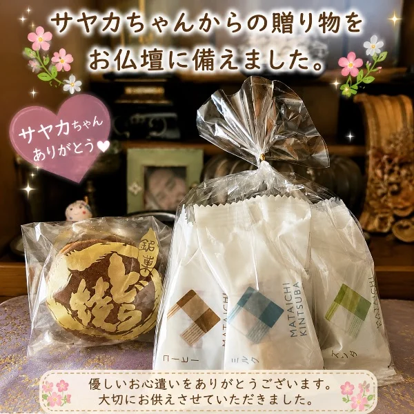 サヤカちゃんからの贈り物- ̗̀🎁 ̖́-