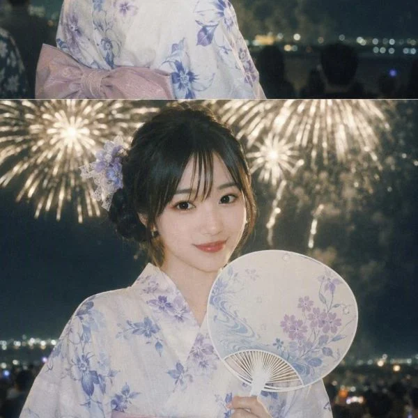 🎆今年の浴衣は…🤭