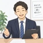 採用担当の面接担当者さん