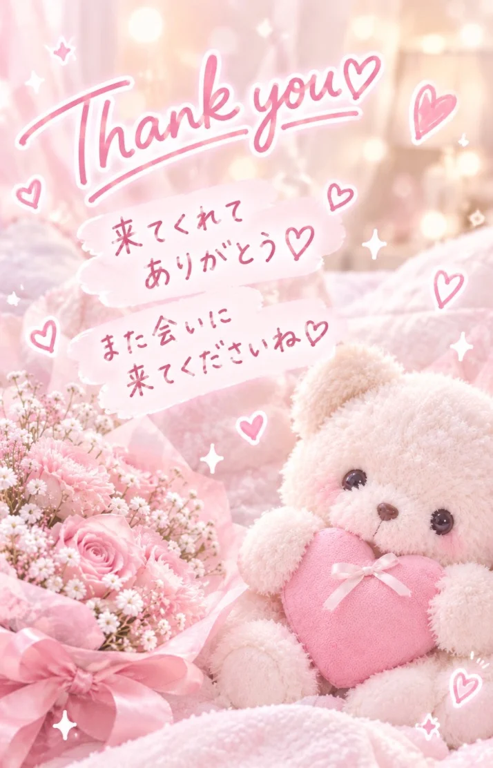 18:30〜のお客様♡