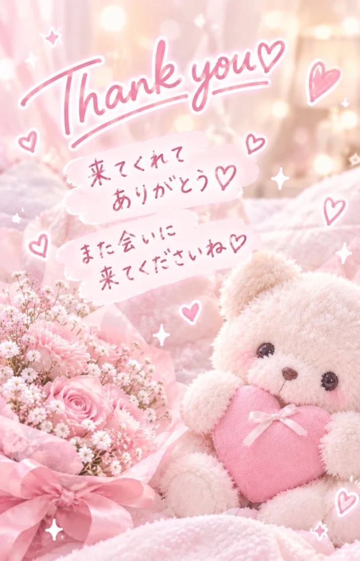 22：00〜のお客様♡