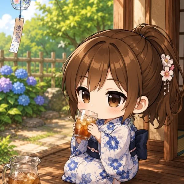 夏はやっぱり麦茶派🌻