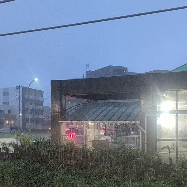 突然の大雨