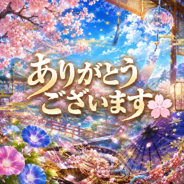 Ｋ様、ご縁の御礼🌸