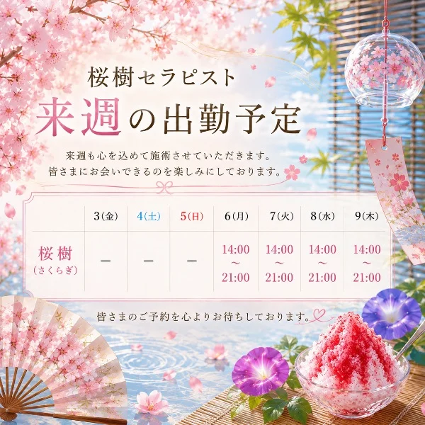 🌸来週もよろしくお願いします🌸
