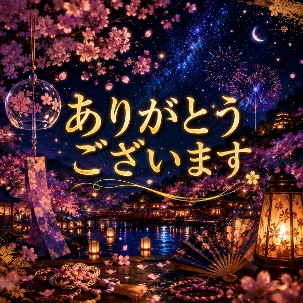 M様、ご縁の御礼🌸