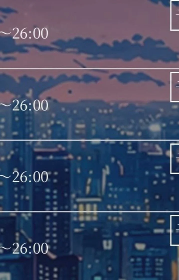 ୨୧  今週の出勤  ୨୧