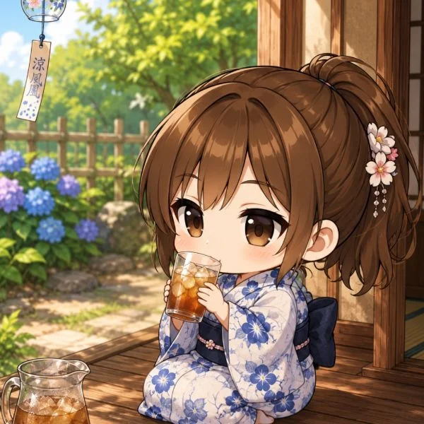 夏はやっぱり麦茶派🌻