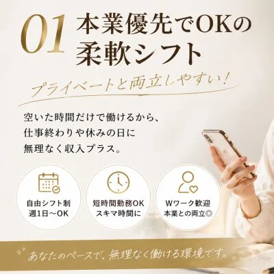松山メンズエステ　One Courseのメリットイメージ(1)