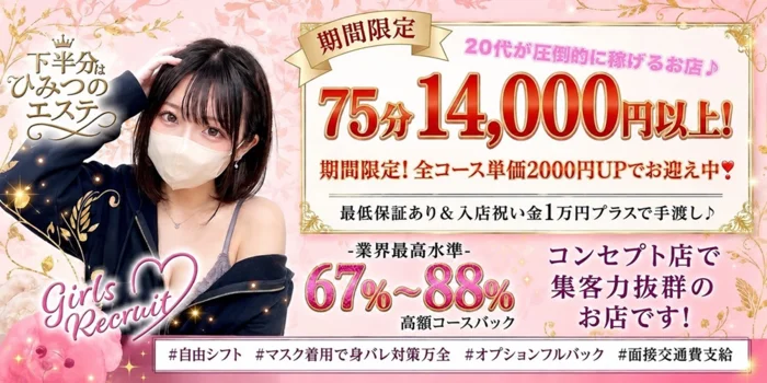 下半分はひみつのエステ ～マイクロビキニ専門店～