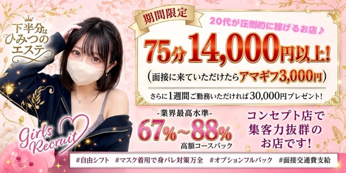 下半分はひみつのエステ ～マイクロビキニ専門店～
