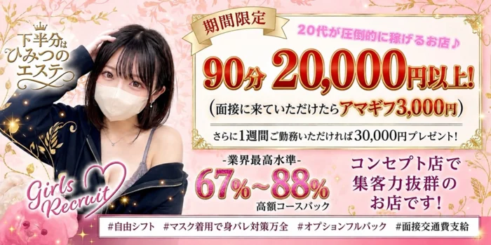 下半分はひみつのエステ ～マイクロビキニ専門店～