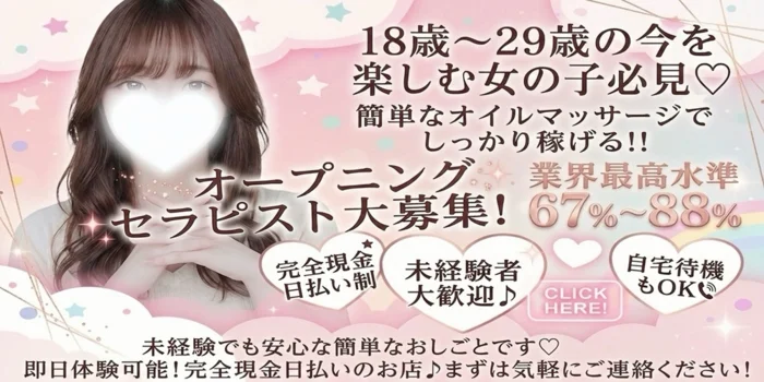 下半分はひみつのエステ ～マイクロビキニ専門店～の求人募集イメージ2