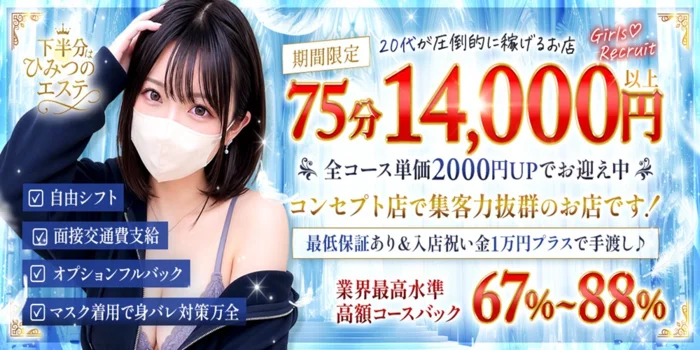 下半分はひみつのエステ ～マイクロビキニ専門店～