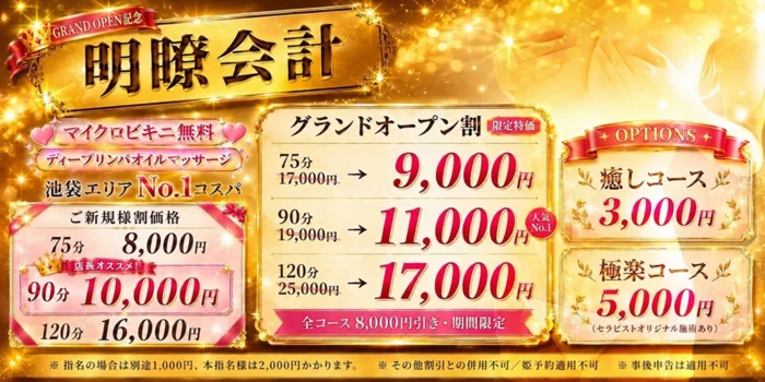 下半分はひみつのエステ ～マイクロビキニ専門店～