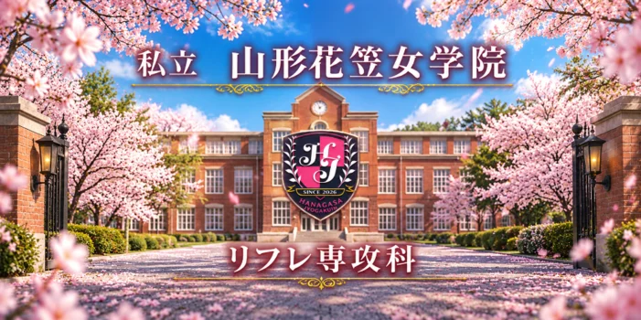 私立　山形花笠女学院　リフレ専攻科