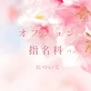 オプションバックについて説明！のサムネイル