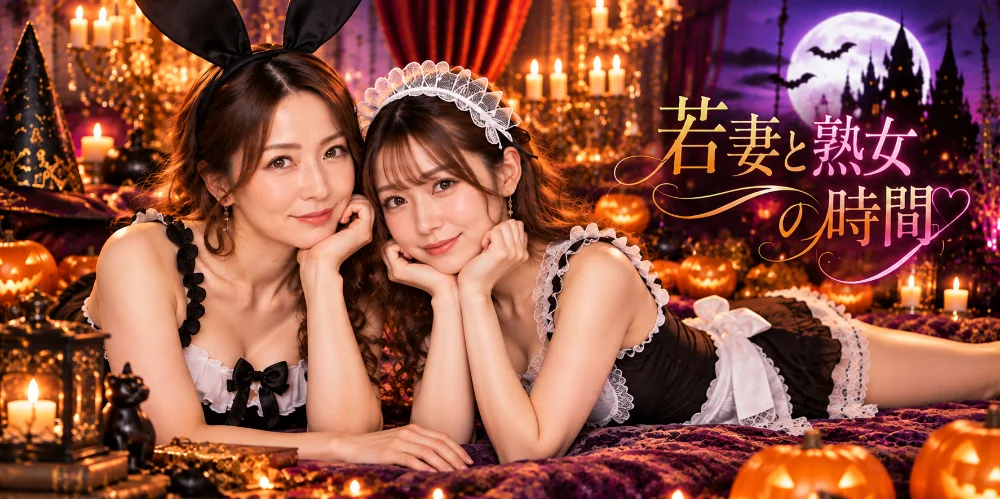 若妻と熟女の時間のカバー画像