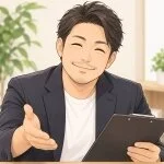 採用担当の面接担当さん