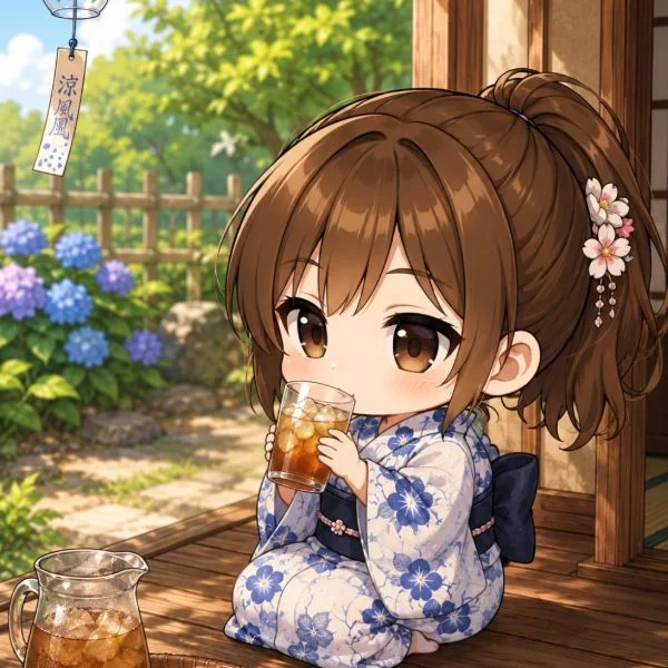 夏はやっぱり麦茶派🌻