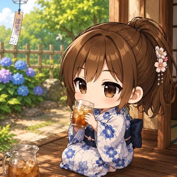 夏はやっぱり麦茶派🌻