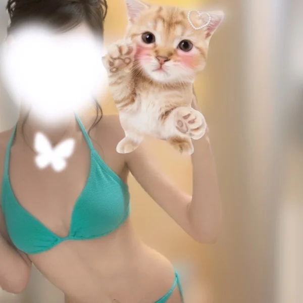 この色のビキニ好き〜🫣💕