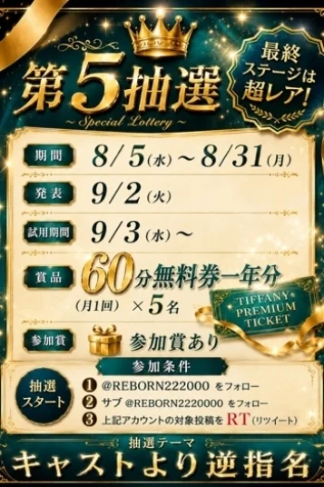 第５抽選会開催中