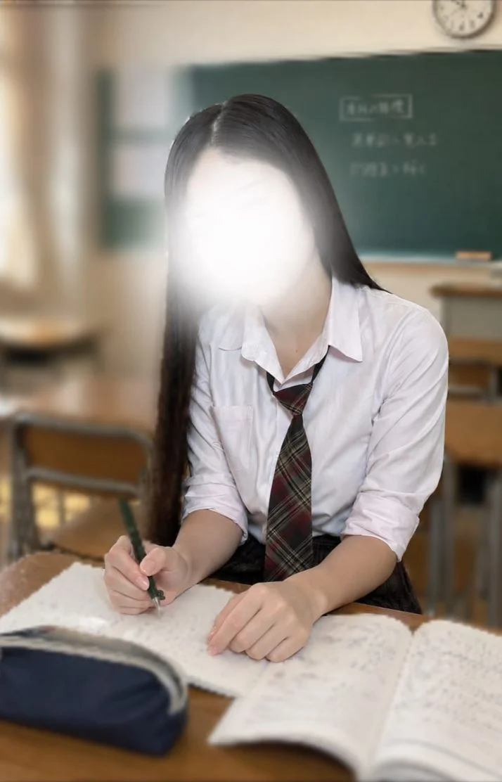登校しました
