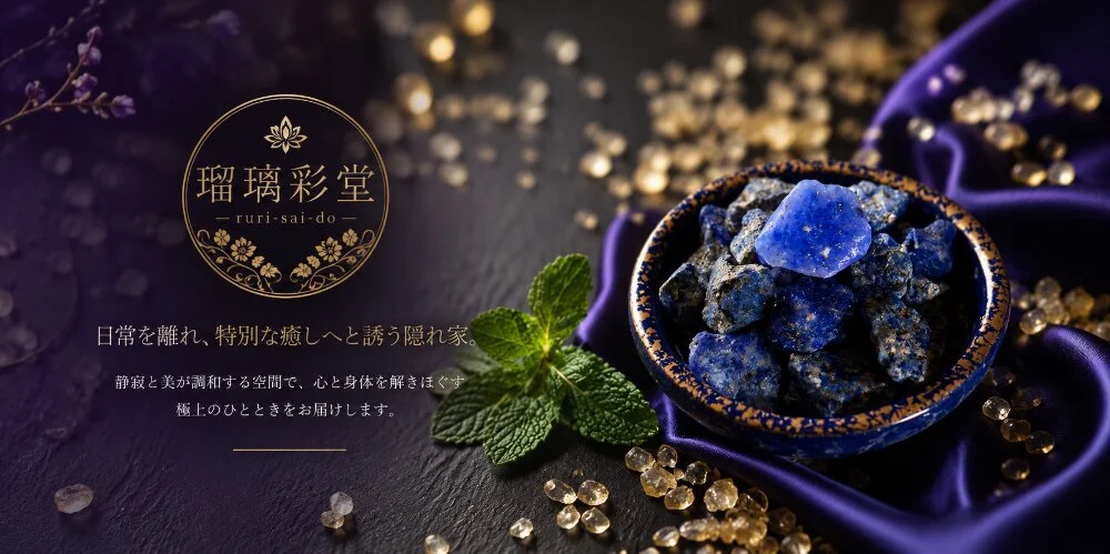 瑠璃彩堂(ruri-sai-do)の施術室写真