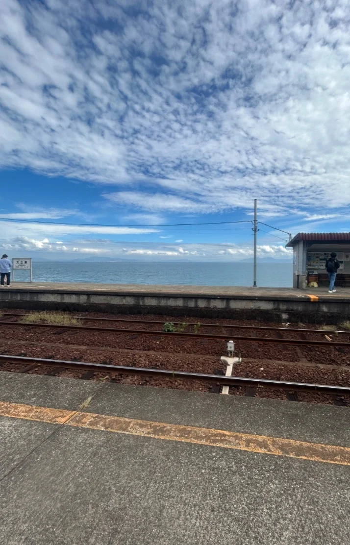 この前見た海が綺麗だった