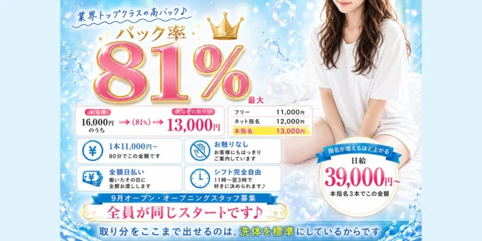 【マイクロ＆洗体専門店】泡LOVEの求人募集イメージ2