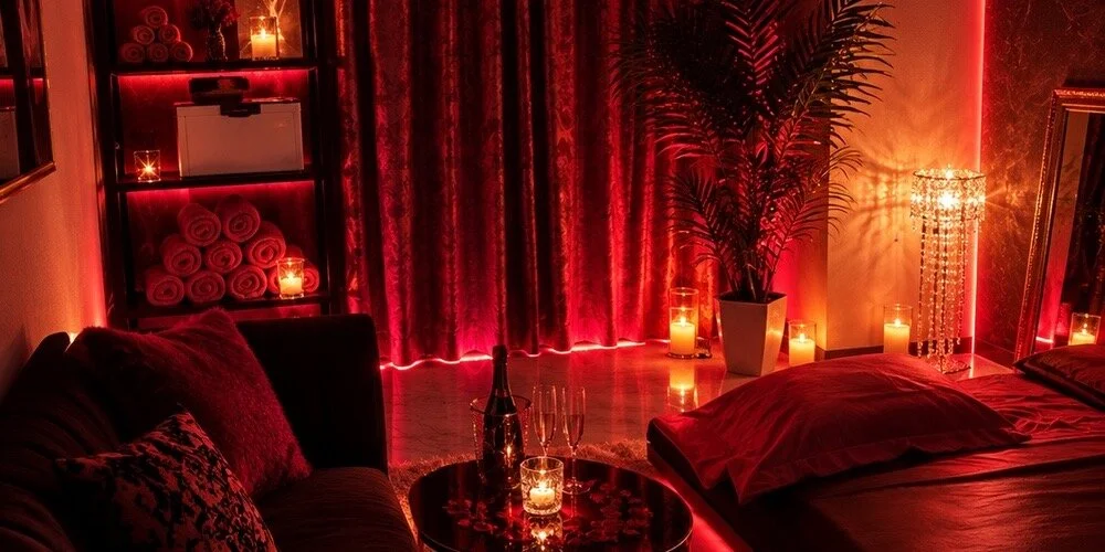 RelaxSpa大阪日本橋メンズエステの施術室写真