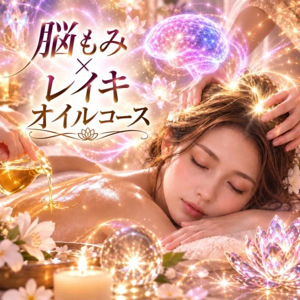💫脳もみ×レイキオイルコース💫