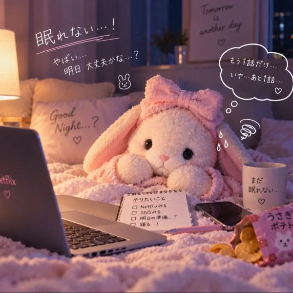 🌙 また眠れない夜…